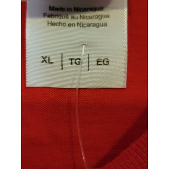 Sturgis 75th Motorcycle Rally Graphic Tee Shirt Gilden Tag Red Size XL - Picture 8 of 8